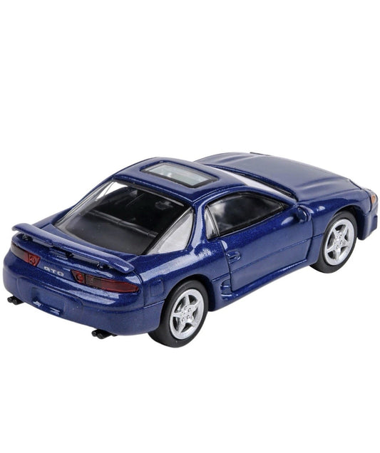 MITSUBISHI 3000GT GTO W/ SUNROOF BLUE 1/64 DIECAST MODEL CAR BY PARAGON PA-55138