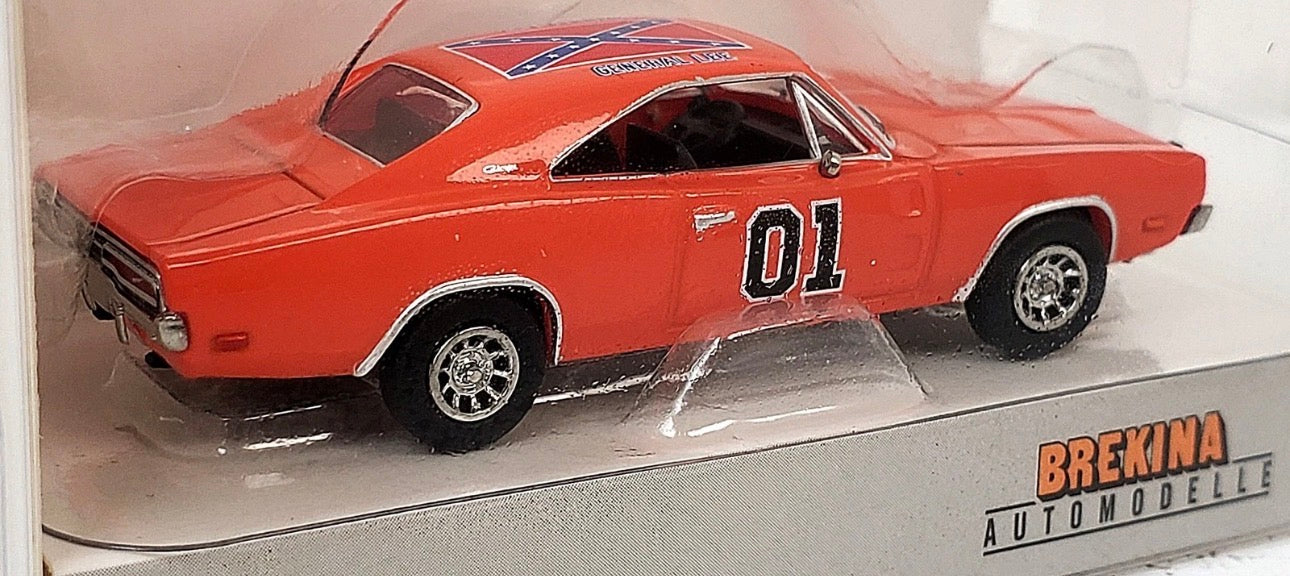 1:87 (HO Scale) GENERAL LEE 1969 Dodge Charger Brekina PREORDER AUGUST 2026