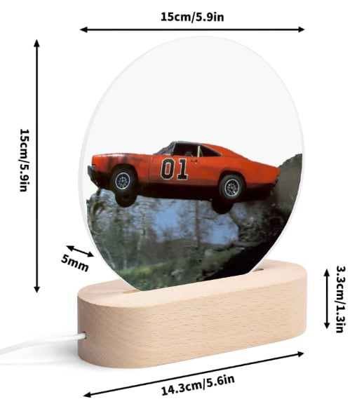 General Lee Jump Night Light (New England Dukes Exclusive)