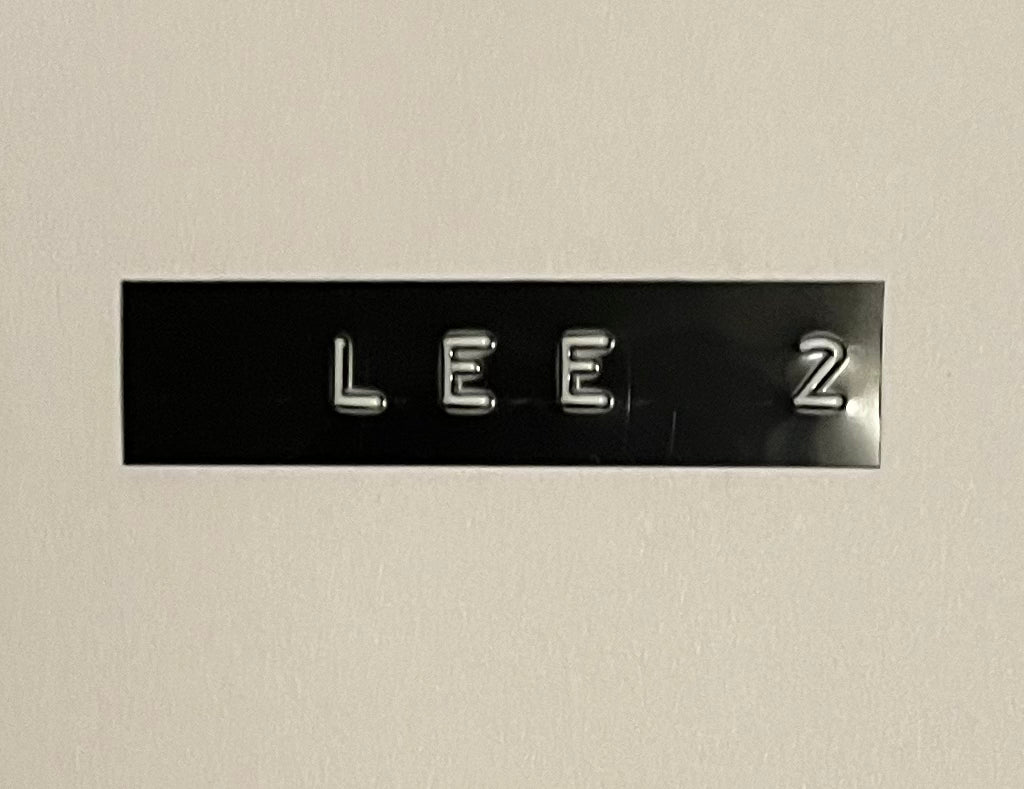 LEE 2 Dashpad Decal