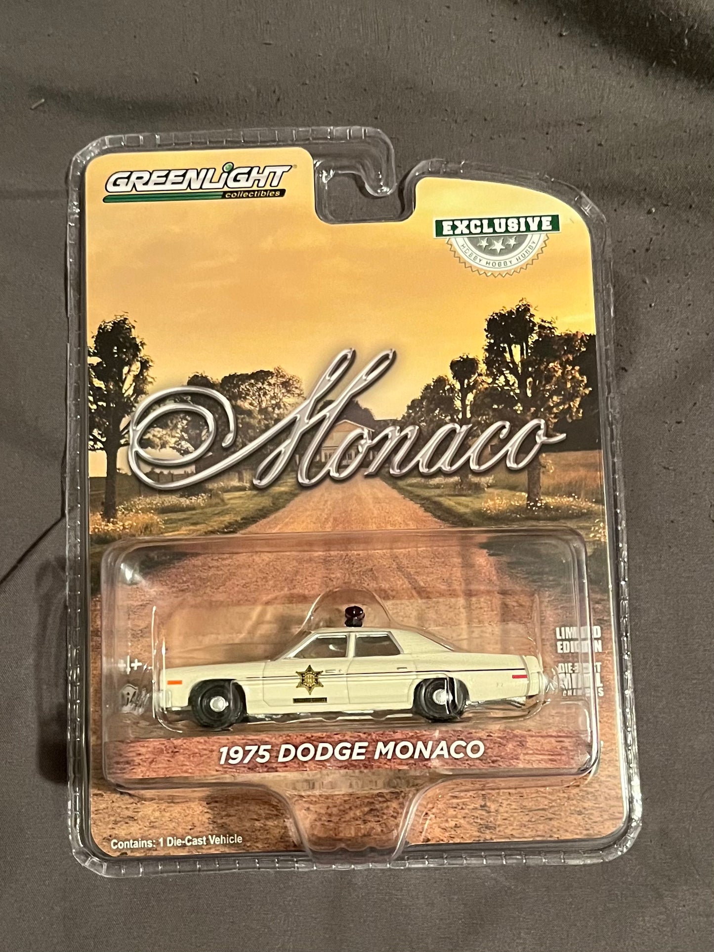 1:64 1975 DODGE MONACO (HAZZARD COUNTY SHERIFF) preorder