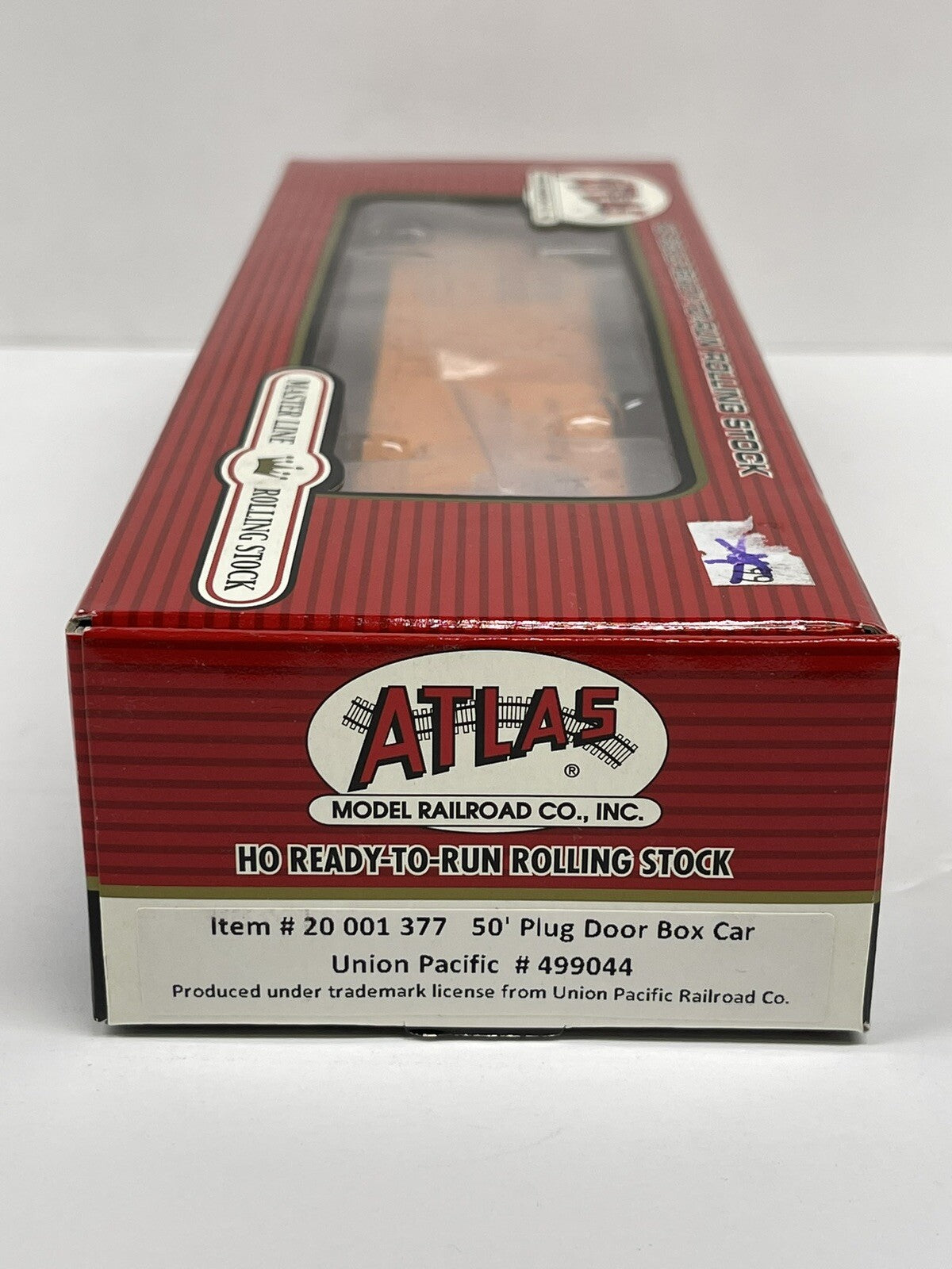 Atlas HO Scale RTR Union Pacific 50' Plug Door Box Car #499044