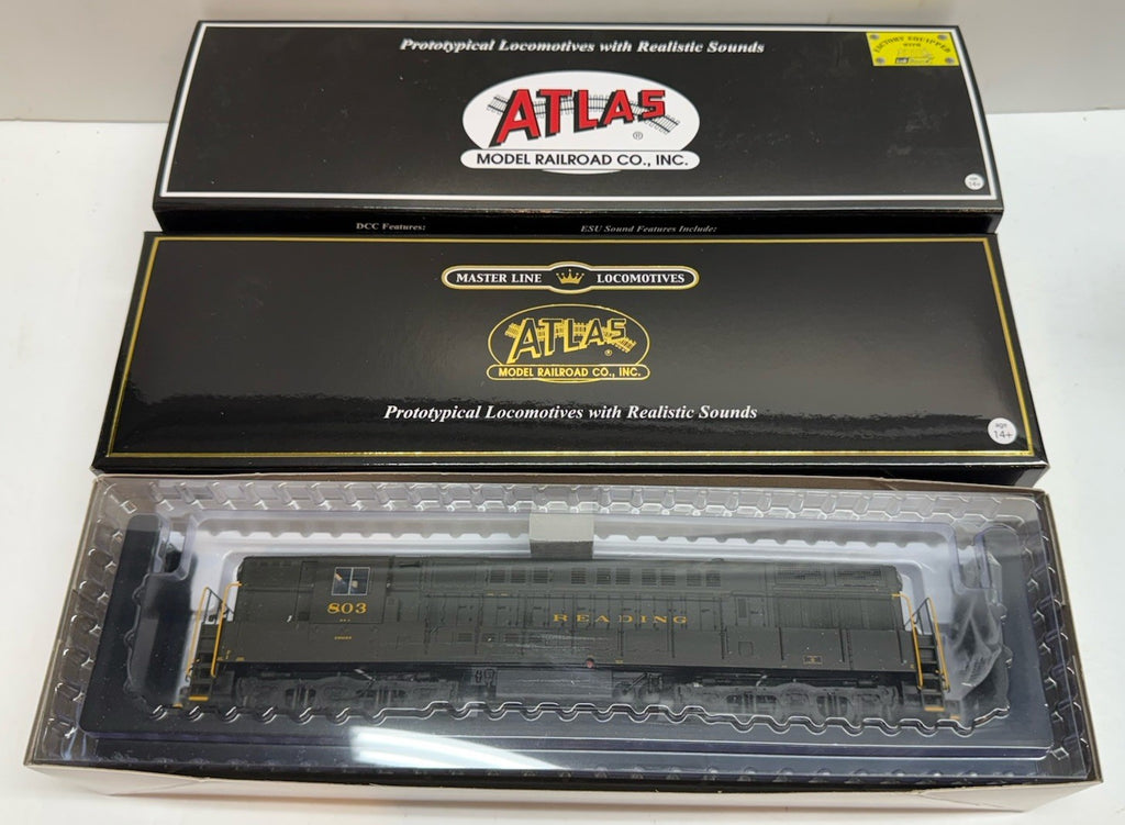 Ho Scale Atlas HM H-24-66 Reading #803 PH.1B Diesel Loco W/LokSound DCC & SOUND
