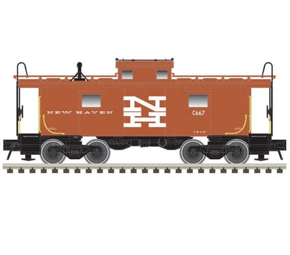 Atlas 20007011 HO Master NE-6 Caboose New Haven #702 Orange