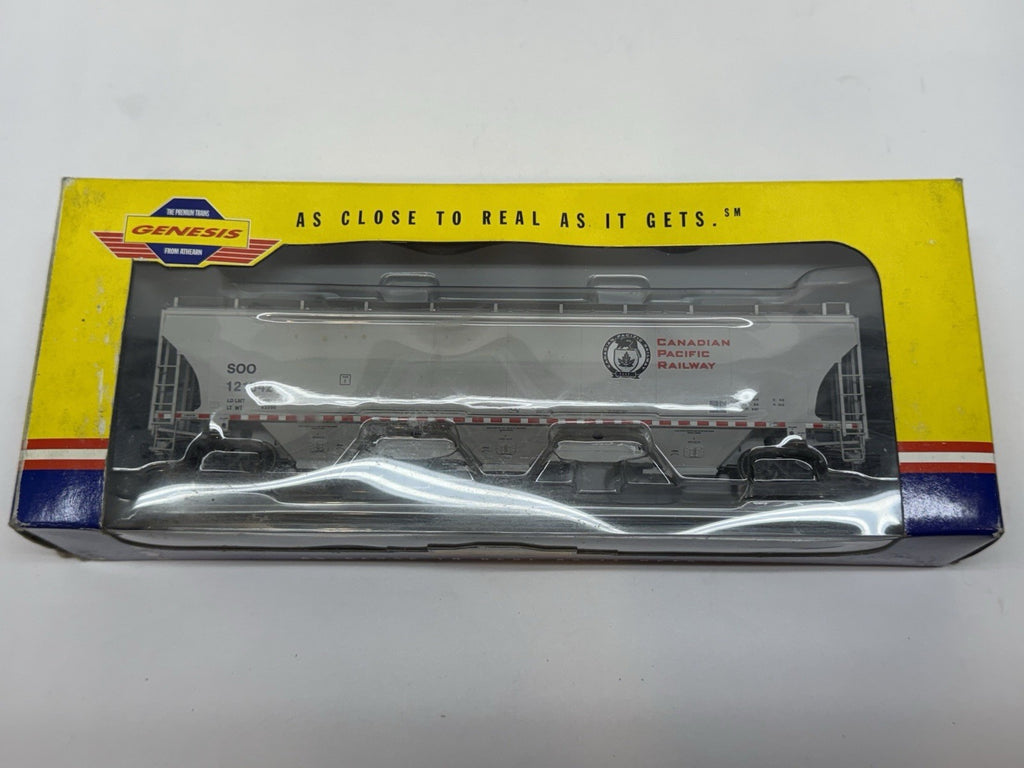 HO ATHEARN GENESIS G4141 TRINITY COVERED HOPPER CANADIAN PACIFIC CP / SOO 121842