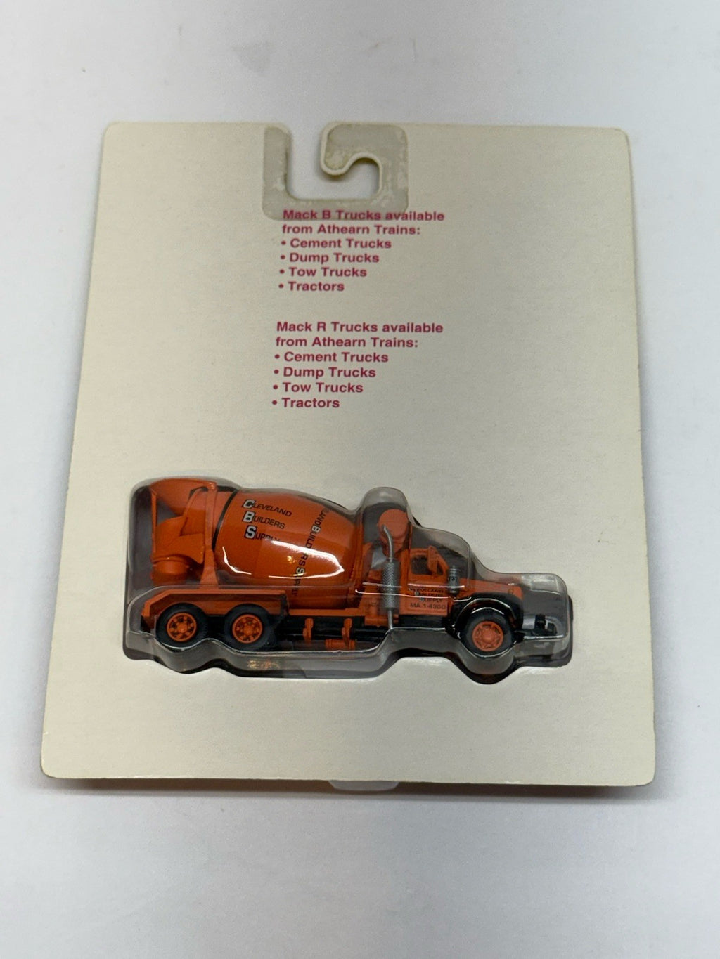 Ho Scale 1/87 Athearn 93161 Cleveland Builders Supply Mack B Cement Truck NIB