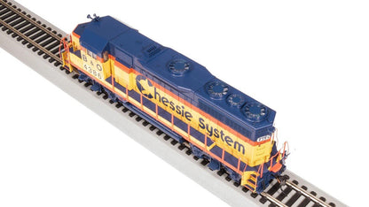 BROADWAY LIMITED 8886 HO EMD GP35 CSX 4386 Chessie w/ CSX Patch Paragon4 Sound