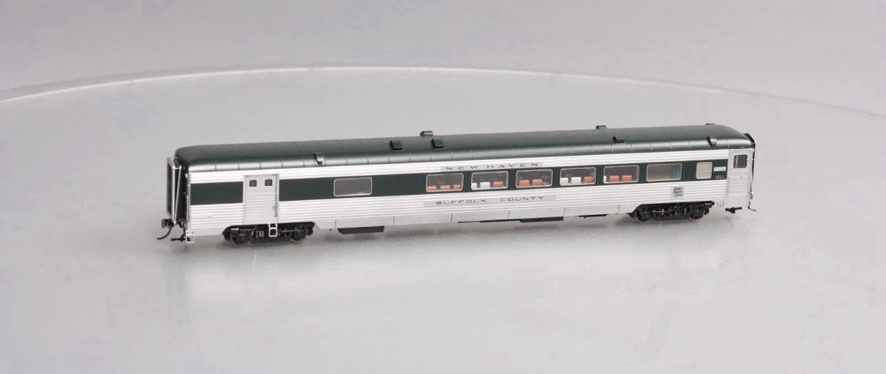 Rapido Trains 134001 HO New Haven "Suffolk County" PS County Car w/Baggage