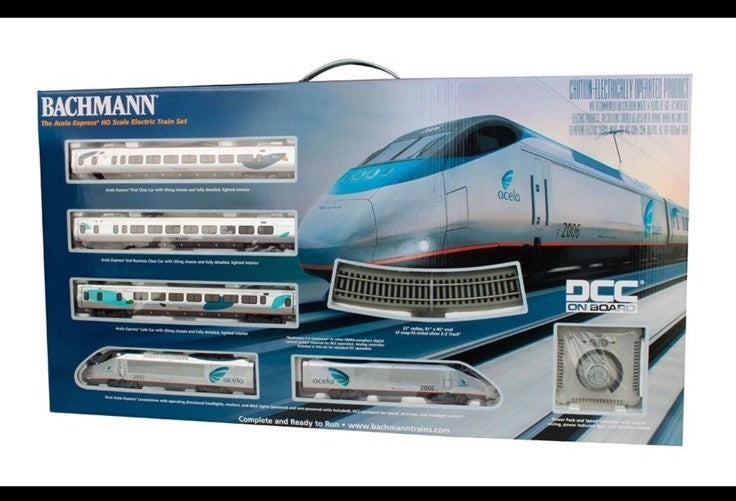 Bachmann Amtrak Acela DCC Equipped Ready-To-Run Electric Train Set (01205)