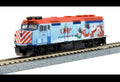 Ho Scale Kato 37-2016 F40PH ONP Christmas Train 2016 UP/Metra - DC