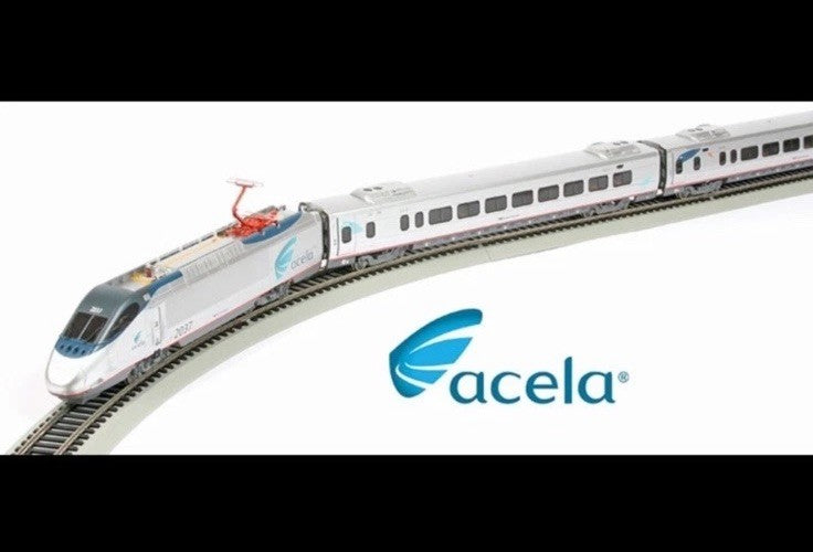 Bachmann Amtrak Acela DCC Equipped Ready-To-Run Electric Train Set (01205)