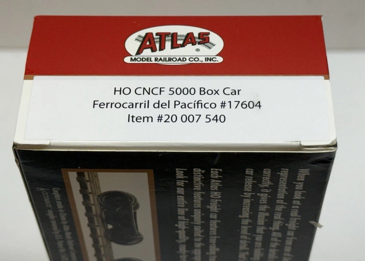 HO Scale Atlas Ferrocarril del Pacifico Ferromex CNCF 5000 50' Boxcar #17604