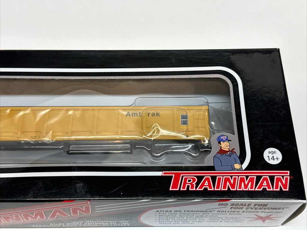 HO Scale Atlas Trainman Amtrak Evans Gondola Car #13382 Freight Car Train NEW