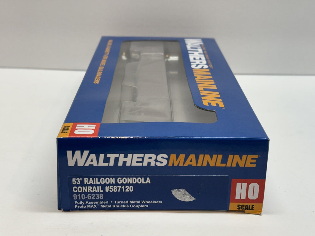 HO Scale Walthers Mainline Railgon Conrail 53’ Gondola CSX, NS, BNSF CR #587120