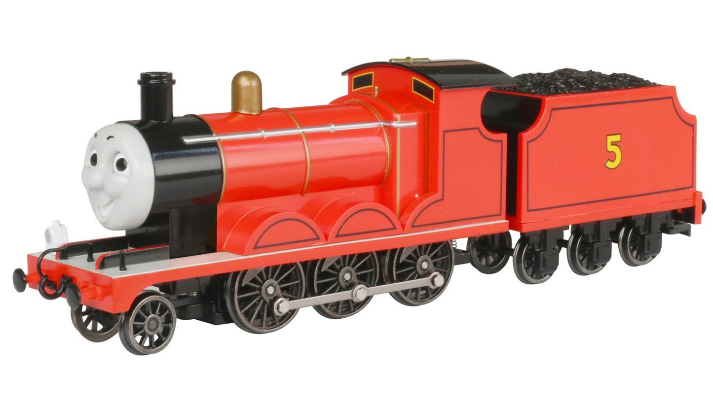 Bachmann 58743 Thomas & Friends HO James the Red Engine with moving eyes
