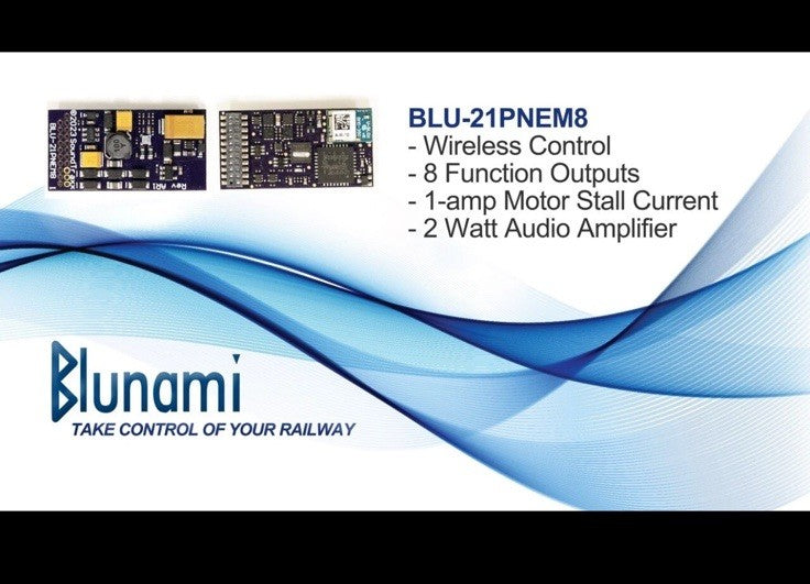 Soundtraxx Tsunami Blunami New 2026 21 Pin WiFi DCC Sound Decoder EMD 885609