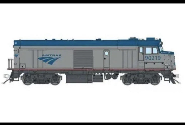 Ho Scale Rapido Amtrak 81017 NPCU "Cabbage" #90219 Phase V DC Only Powered NEW