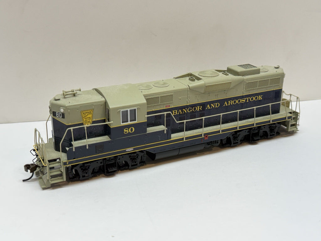 Ho Scale Bachmann Bangor & Aroostook BAR GP9 #80 W/Dynamic Brakes W/DCC Diesel
