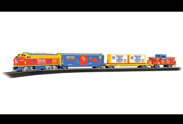 Ho Scale Bachmann 00780 Ringling Brothers Circus Spectacular Ready to Run Set