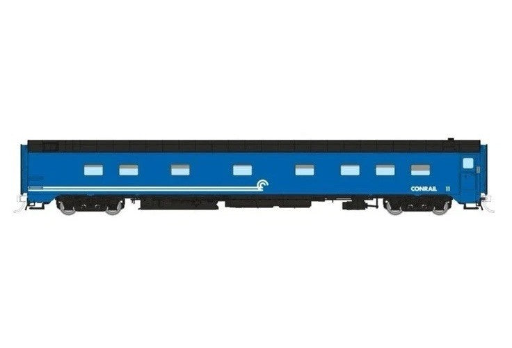 Ho Scale Rapido 104120 Conrail OCS Train Blue 10-5 Sleeper #11 Passenger Car