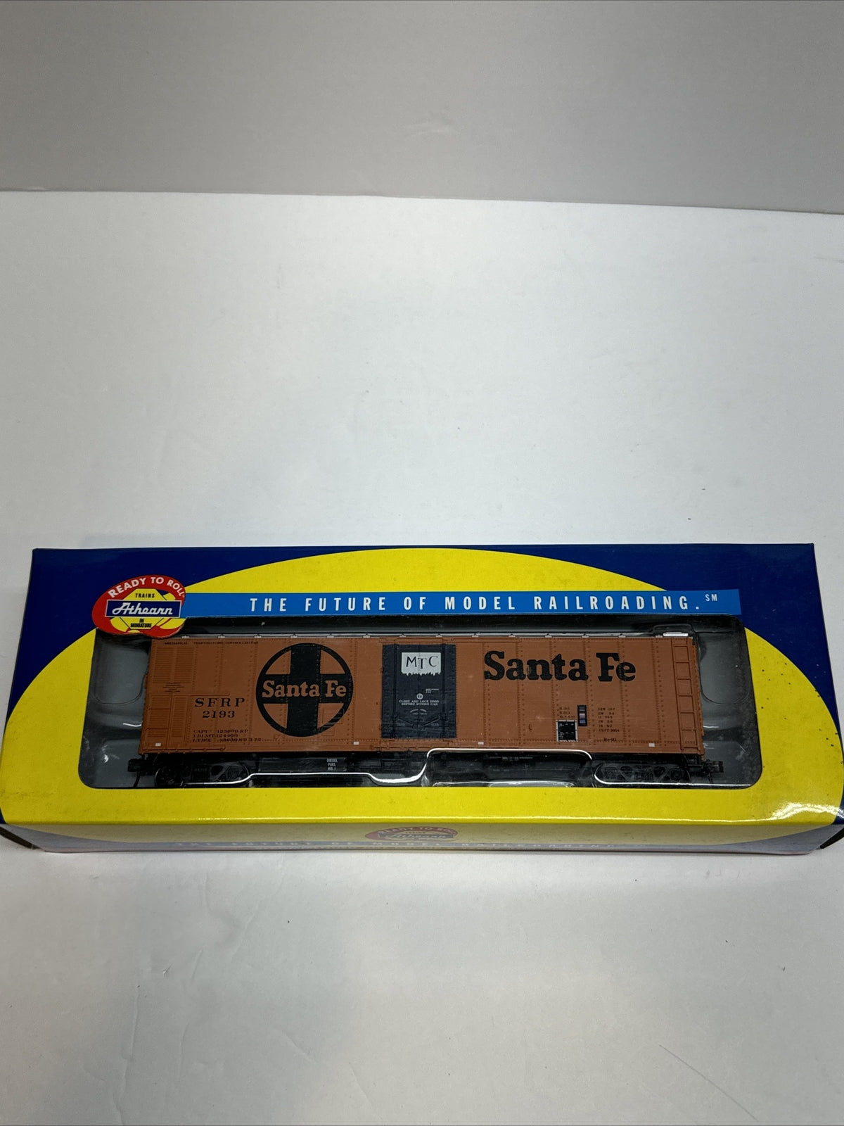 HO Scale Athearn Santa Fe 50’ Mechanical Reefer SFRP ATSF NIB 7556 #2193 Freight