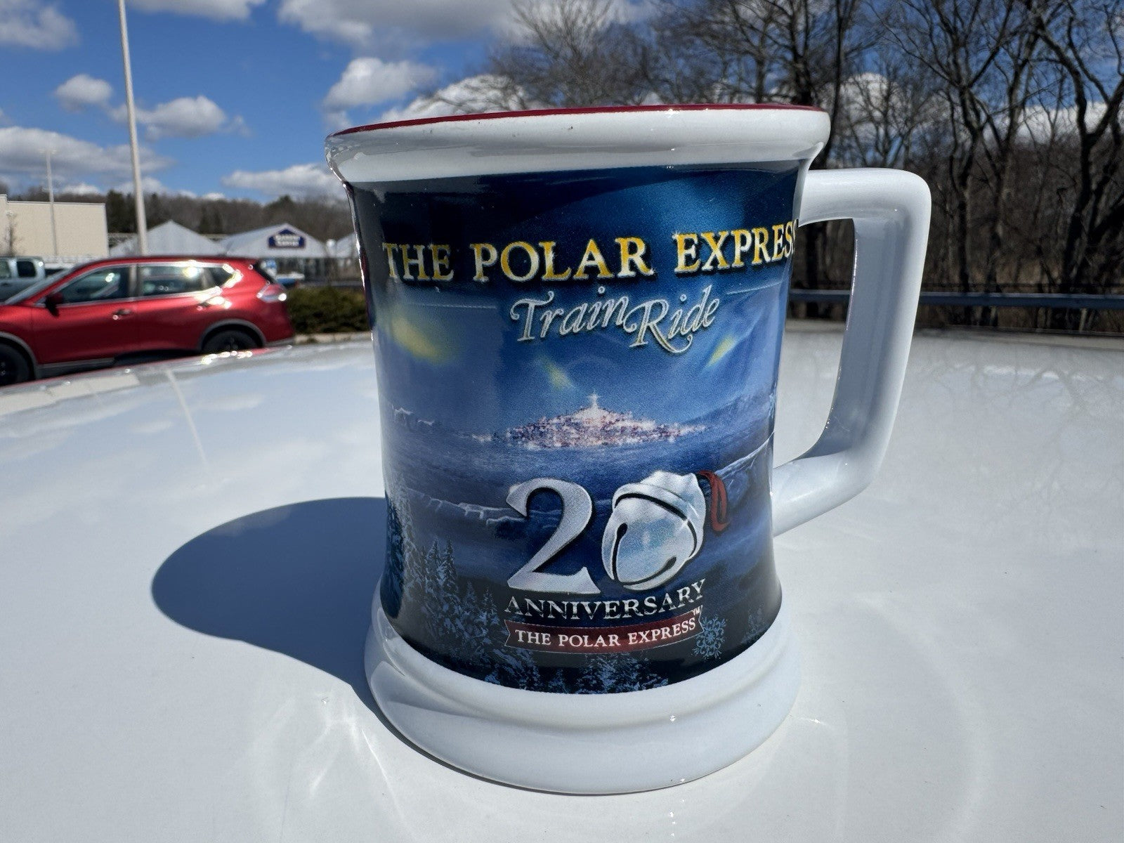 Polar Express Train Ride 20th Anniversary 3D Coffee Mug
