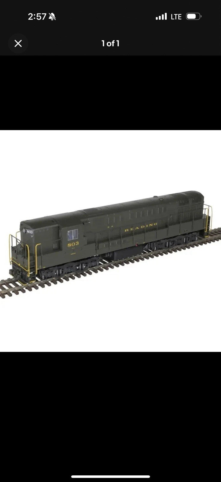Ho Scale Atlas HM H-24-66 Reading #803 PH.1B Diesel Loco W/LokSound DCC & SOUND