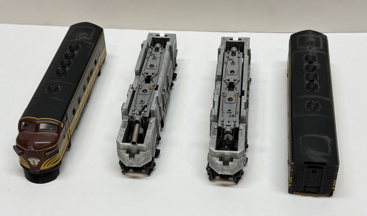 Ho Scale STEWART / KATO Boston & Maine F7A & F7B Powered Diesel Locos B&M MEC