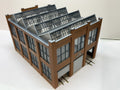 Ho Scale 1/87 Walthers 933 3040 Car Shop Assembled Train Layout Building Decaled