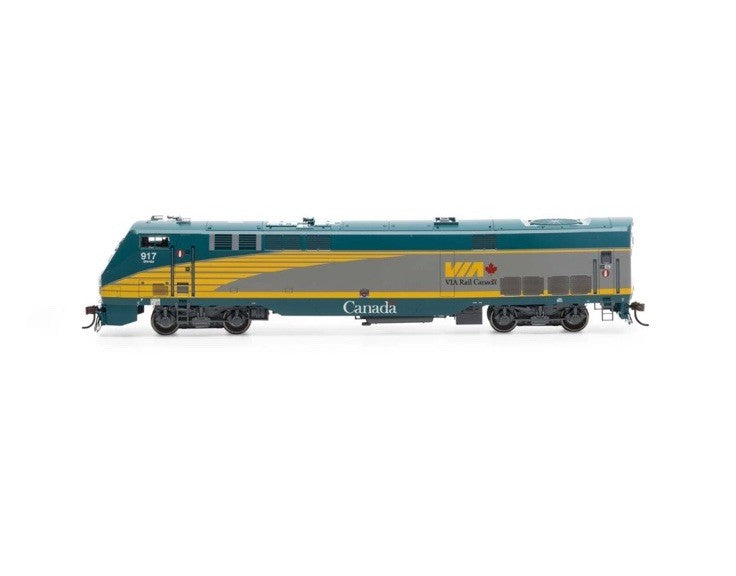 Ho Scale Athearn Genesis GE AMD103/P42DC Locomotive VIA #917 Diesel ATHG81113