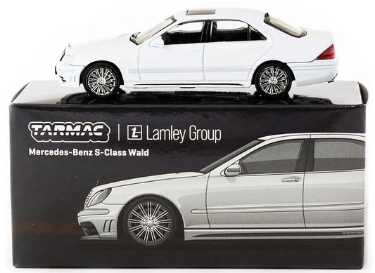 MERCEDES BENZ S CLASS WALD ALABASTER WHITE 1/64 CAR BY TARMAC WORKS T64G-072-WH