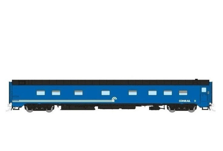 Ho Scale Rapido 104120 Conrail OCS Train Blue 10-5 Sleeper #11 Passenger Car