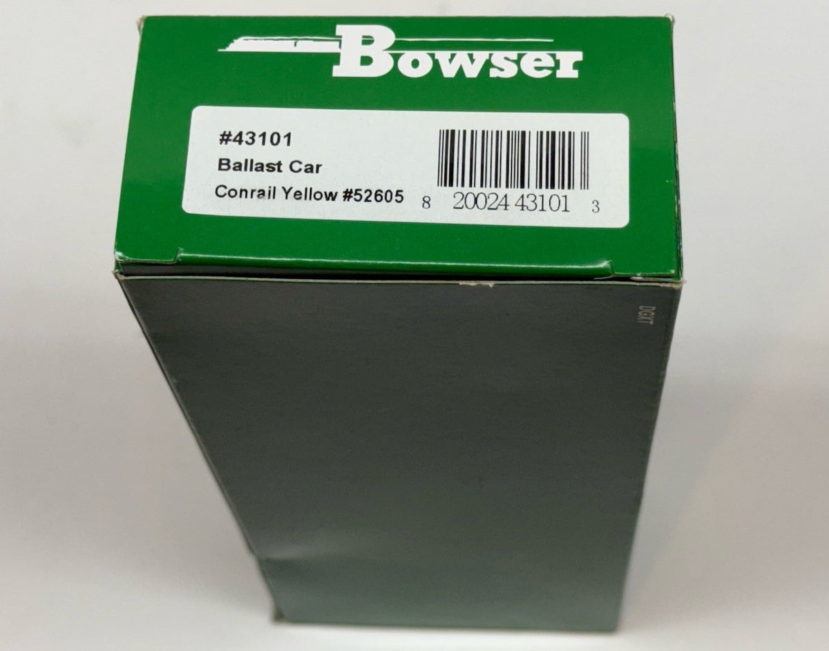 HO Scale Bowser Conrail 70 Ton Ballast Car with Side Chutes CR #52605 MOW Car NS