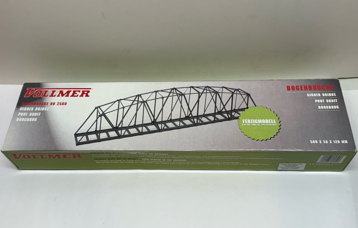 Ho Scale 1/87 Vollmer Girder Bridge #2560 Layout NEW