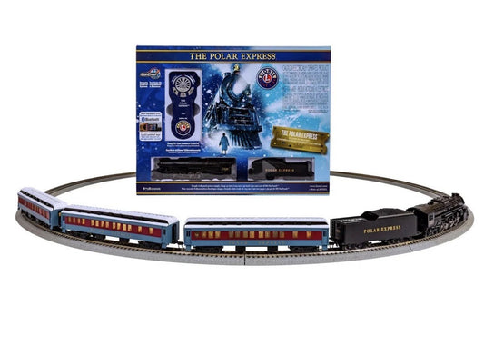 LIONEL HO SCALE POLAR EXPRESS TRAIN SET Sleigh Santa Remote Track 871811010 NEW