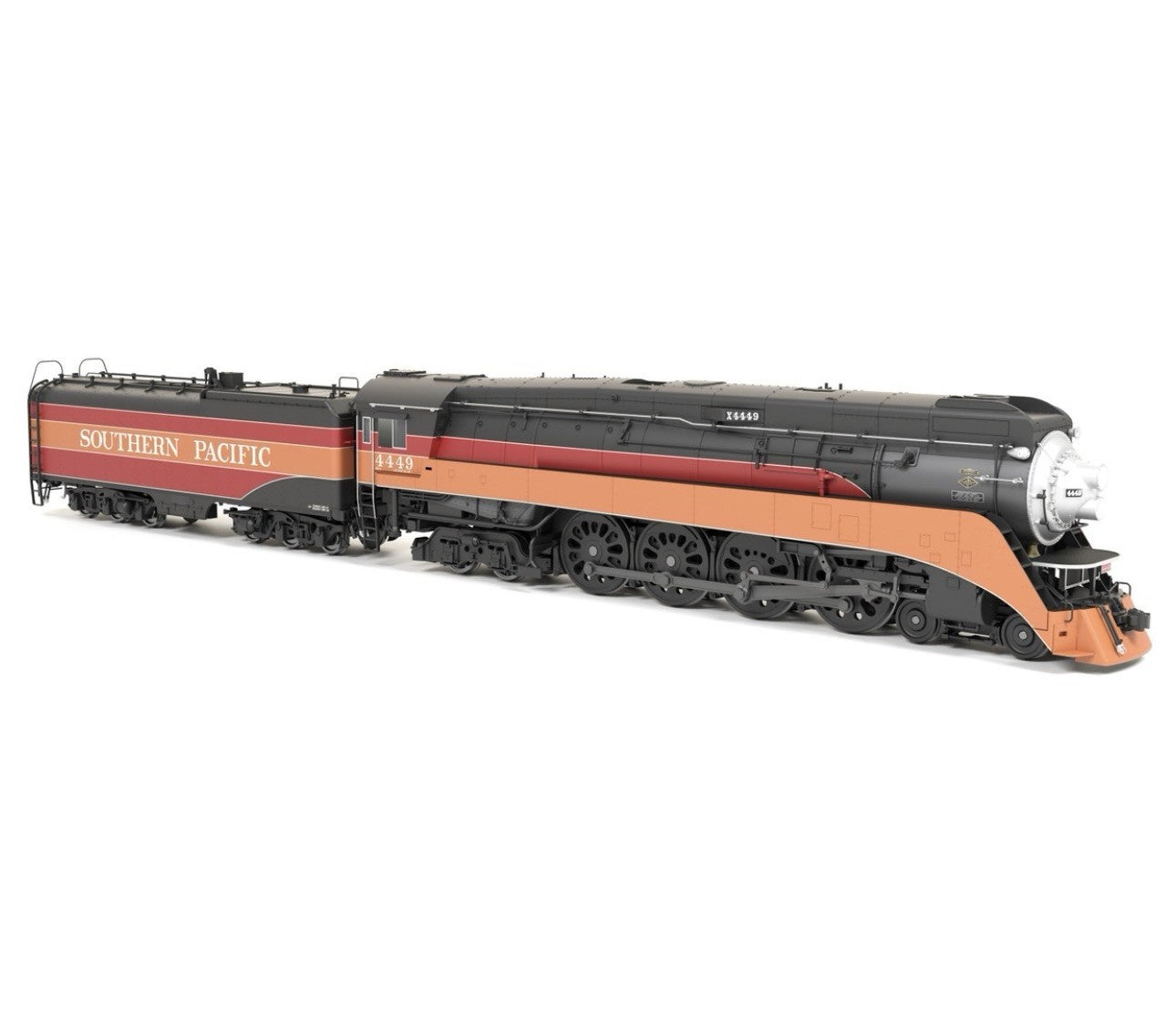 Broadway Limited HO Scale GS-4 4-8-4 Sound Smoke Southern Pacific #4449 9838 NEW