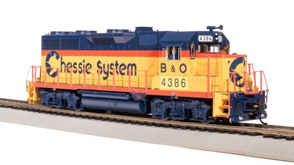 BROADWAY LIMITED 8886 HO EMD GP35 CSX 4386 Chessie w/ CSX Patch Paragon4 Sound
