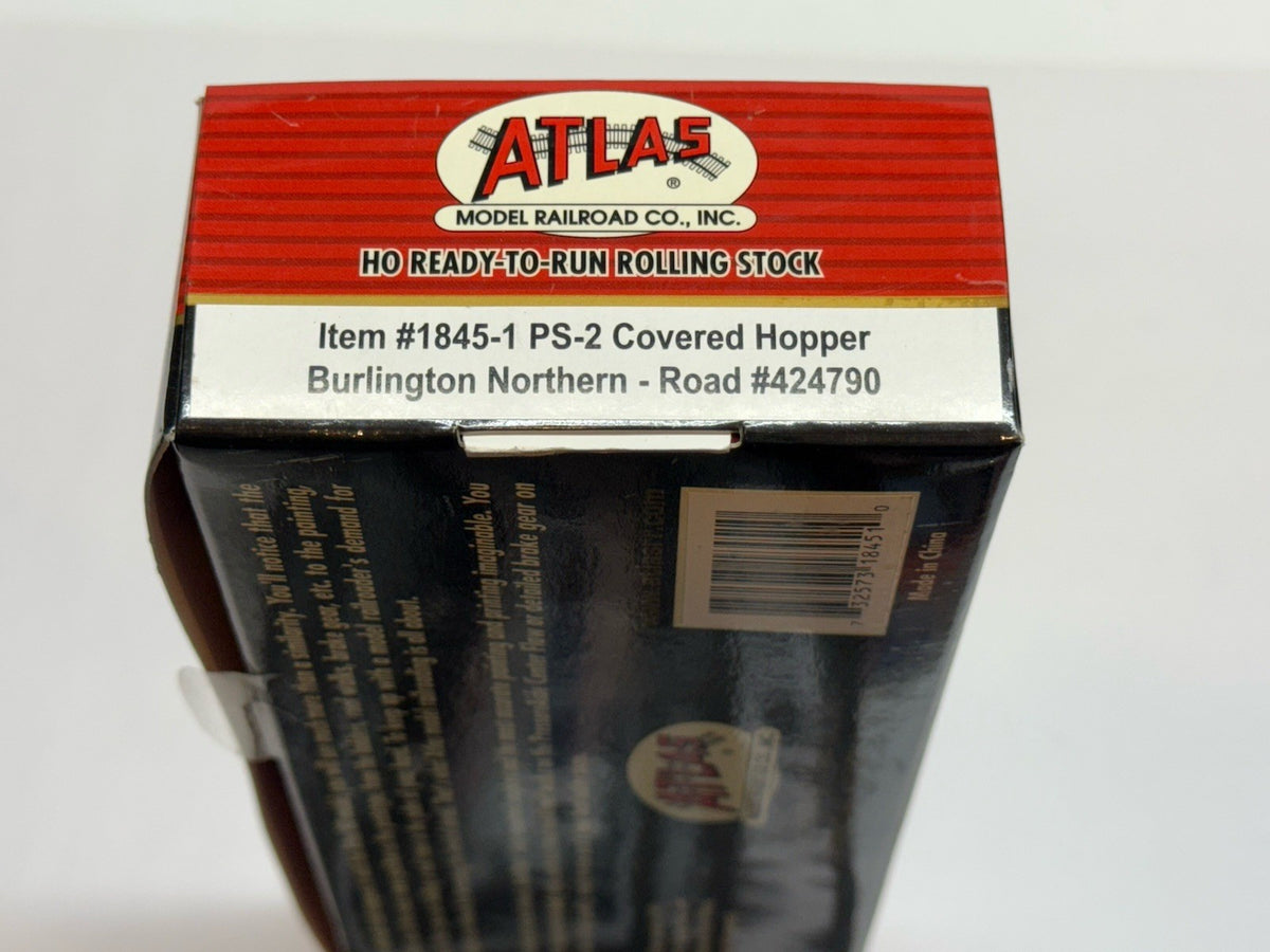 Ho Scale Atlas Burlington Northern BN #424790 Two Bay Covered Hopper BNSF ATSF
