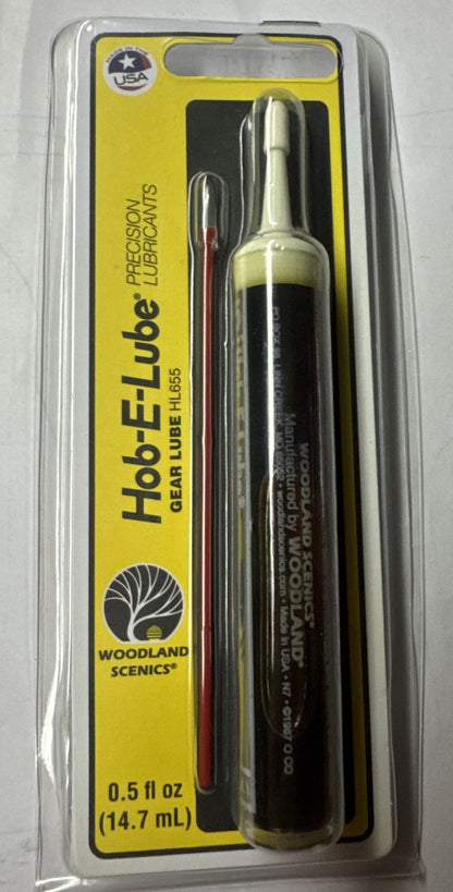 Woodland Scenics HL655 Hob-E-Lube Gear Lube Lubricant - 0.5 fl.oz Tube