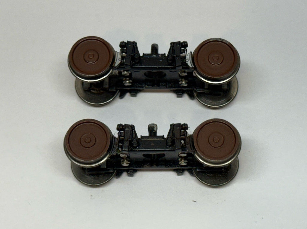 Walthers Proto 920-2131 Amfleet Inside Bearing Trucks - Black - 1 Pair HO Scale