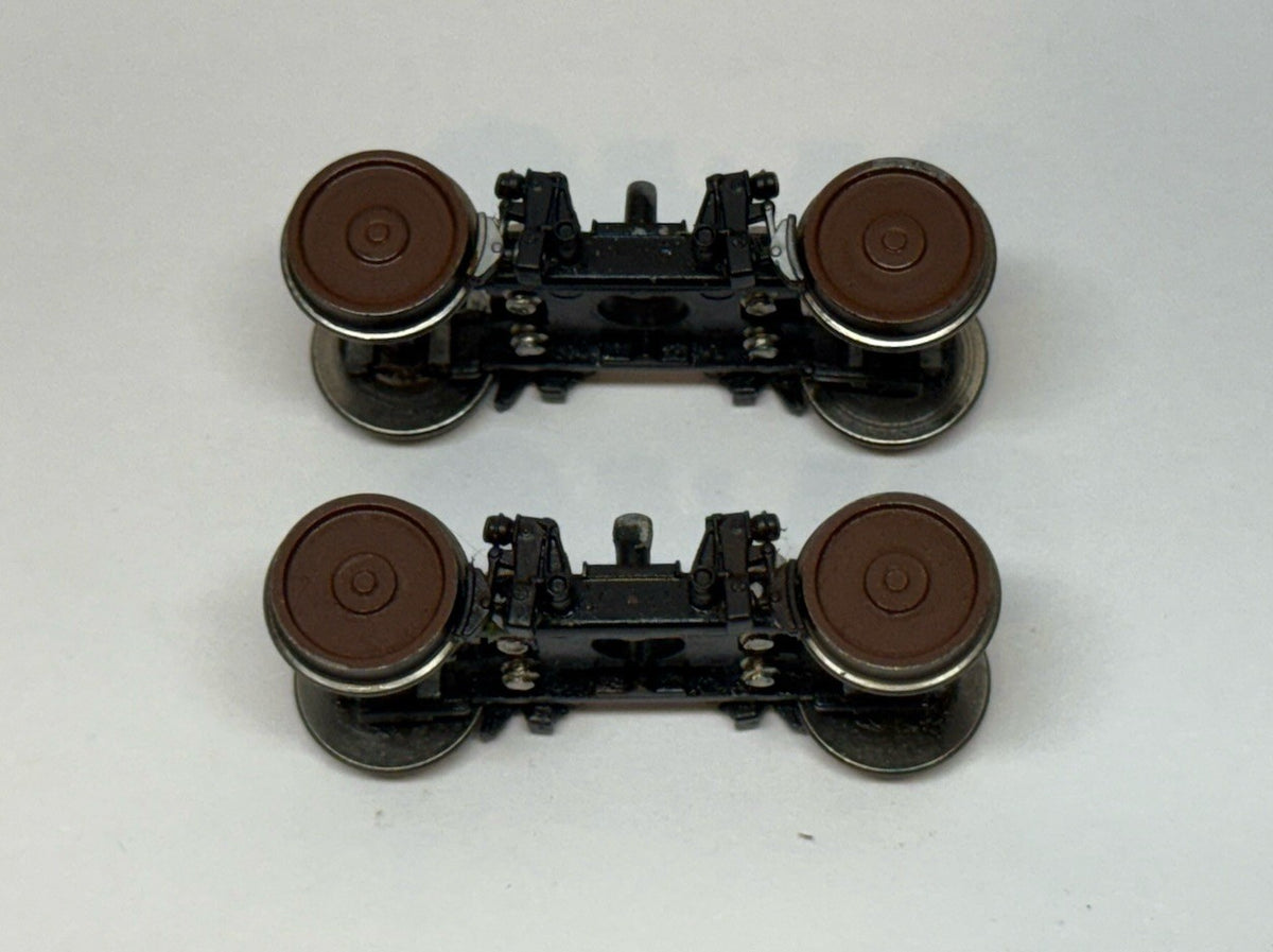 Walthers Proto 920-2131 Amfleet Inside Bearing Trucks - Black - 1 Pair HO Scale