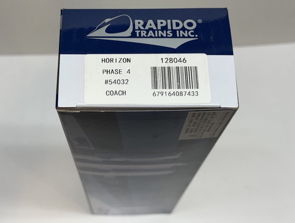 Ho Scale Rapido Horizon Coach Amtrak Phase 4 #54032 Commuter Pass Car 128046