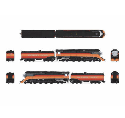 Broadway Limited HO Scale GS-4 4-8-4 Sound Smoke Southern Pacific #4449 9838 NEW