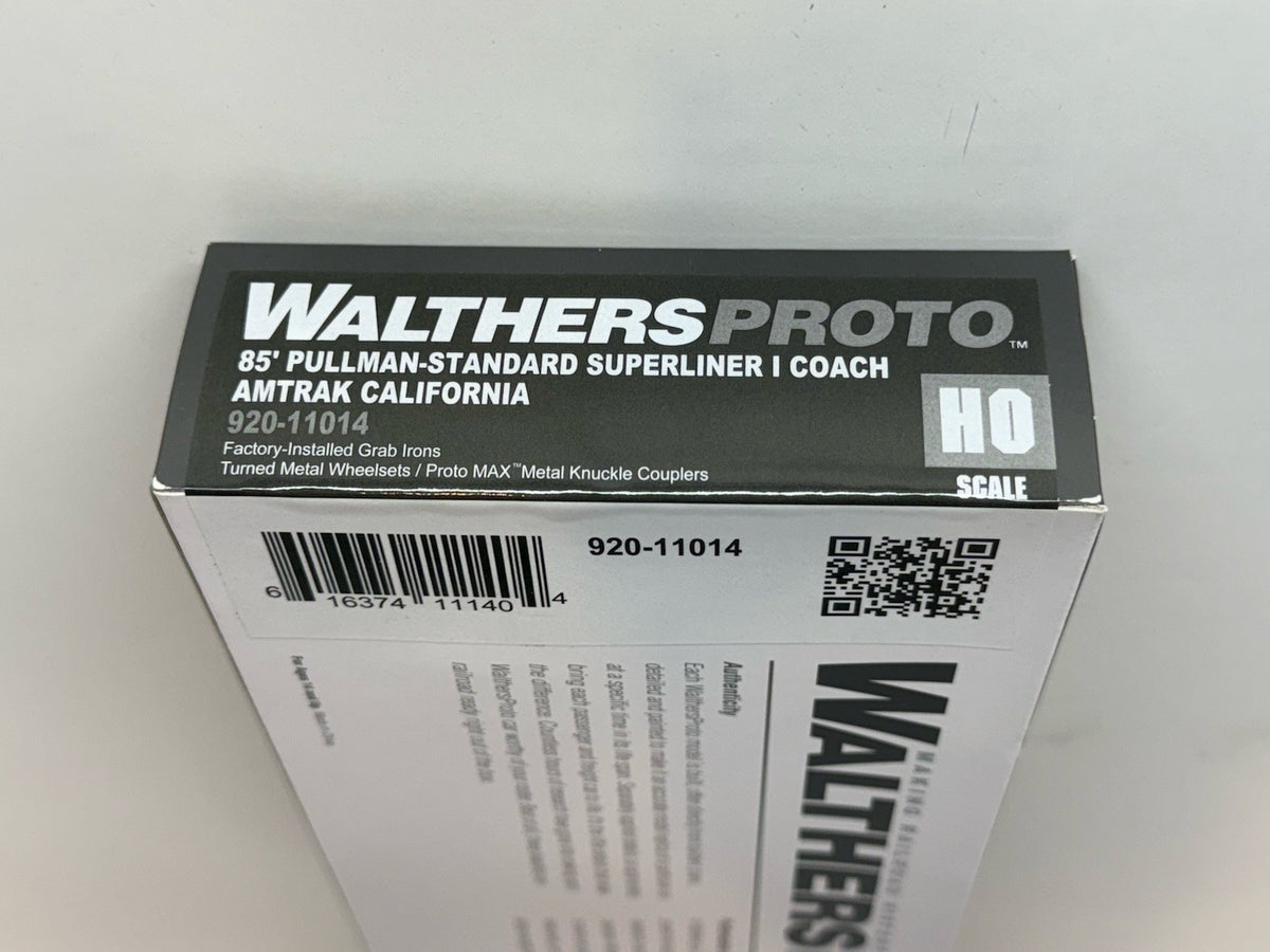 HO Scale Walthers Proto Amtrak California Superliner I Coach Commuter 920-11014