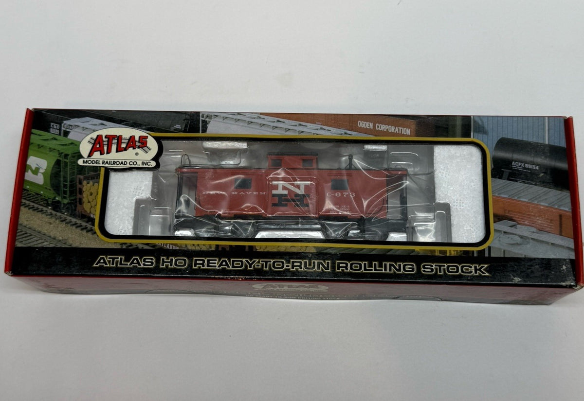 Ho Scale Atlas 6309-2 New Haven NHRR NE-6 Caboose #C-673 NYC Caboose Freight Car