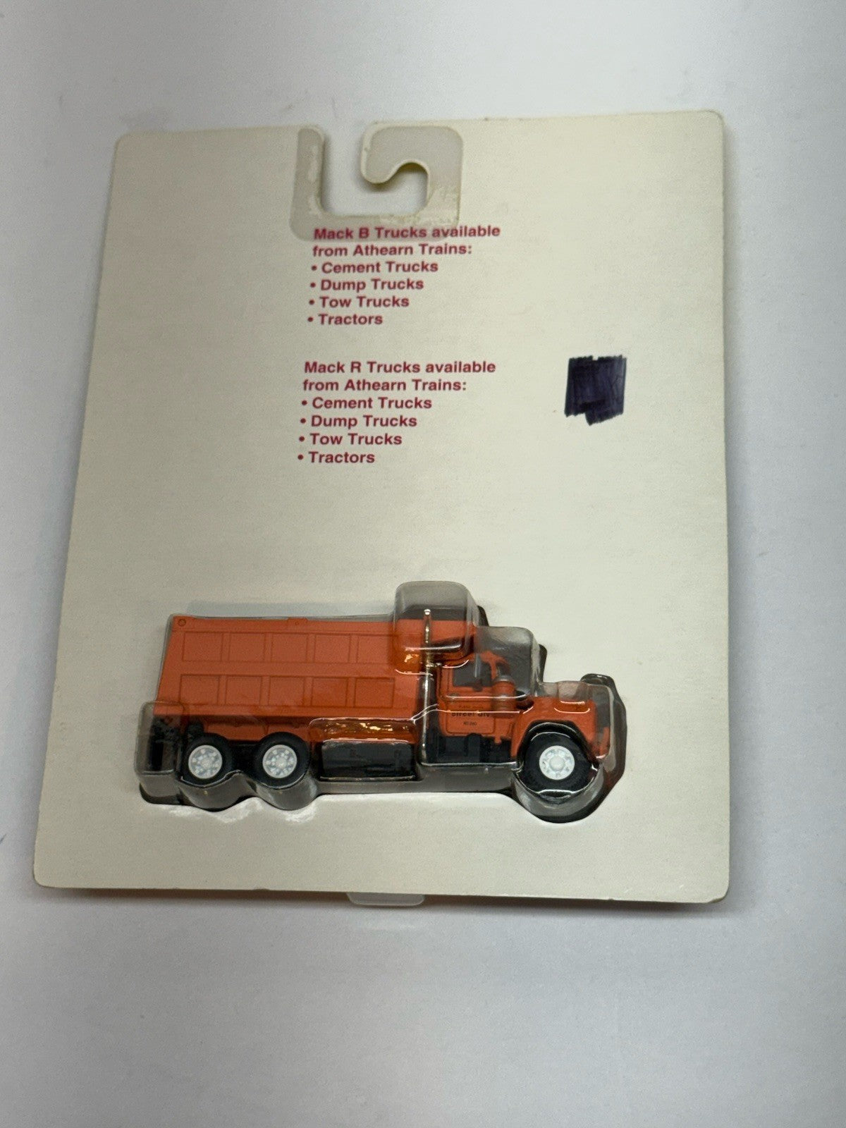 Ho Scale Athearn 93122 Public Works Mack R Dump Truck Orange Street Division NIB