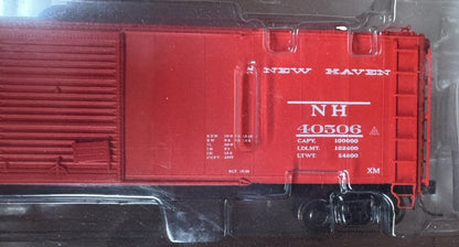 NEW HAVEN RR NEW 50' PS-1 DOUBLE DOOR BOX CAR 40506 By INTERMOUNTAIN RR 45611-21