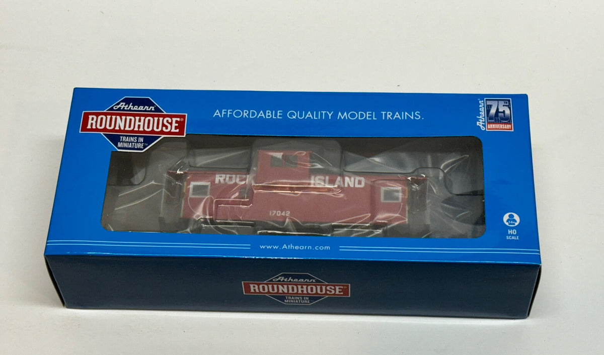 HO Scale Athearn Roundhouse Wide-Vision Caboose Rock Island #17042 RND1343