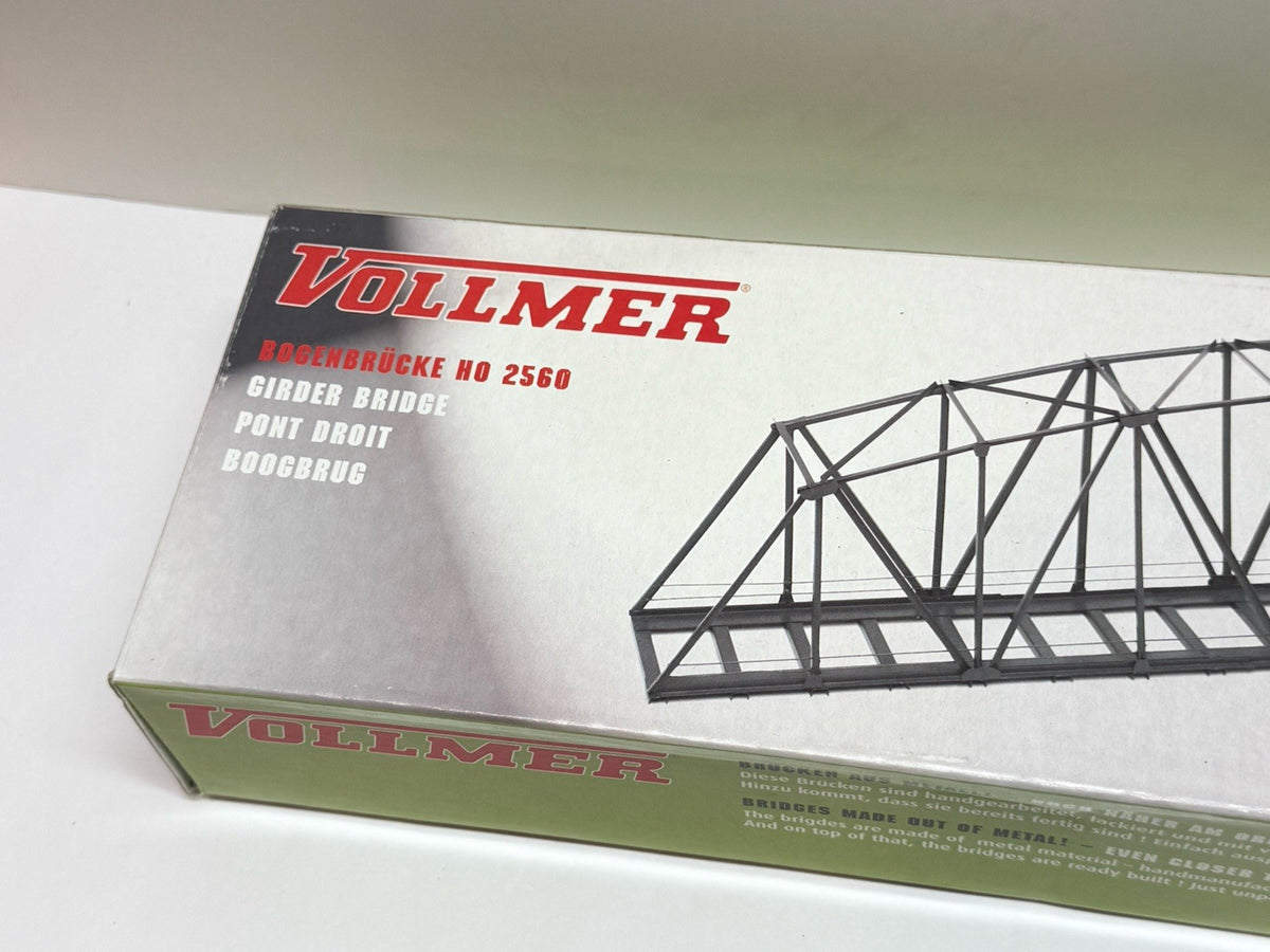 Ho Scale 1/87 Vollmer Girder Bridge #2560 Layout NEW