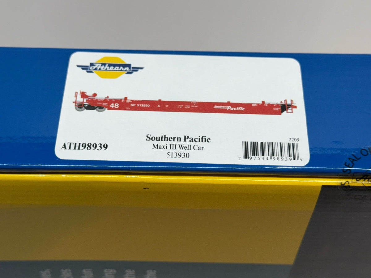 HO Scale Athearn 98939 Southern Pacific SP 513930 Intermodal Maxi III Well Cars
